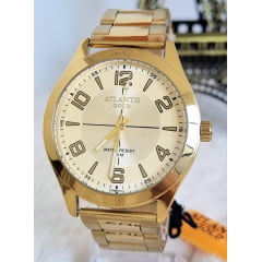Relógio Atlantis Masculino G3506D Dourado