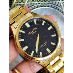 Relógio Atlantis Masculino Prata A8049DP