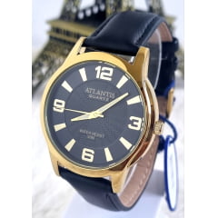 Relógio Atlantis Pulseira em Couro