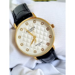 Relógio Atlantis Pulseira em couro W8040 Relógio Atlantis Pulseira em couro W8040