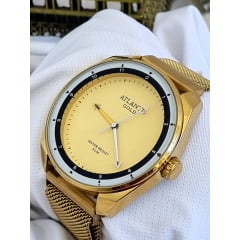 Relógio Atlantis Pulseira Esteira G8056