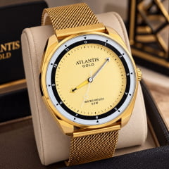 Relógio Atlantis Pulseira Esteira G8056 Relógio Atlantis Pulseira Esteira G8056