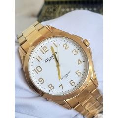 Relógio Atlantis Style Dourado G7001