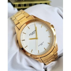 Relógio Atlantis Style Dourado G7001B