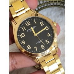 Relógio Atlantis Style Dourado G7001P