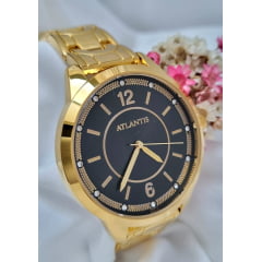 Relógio Banhado a Ouro Atlantis B660G2