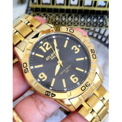 Relógio Banhado a Ouro Atlantis G3205N