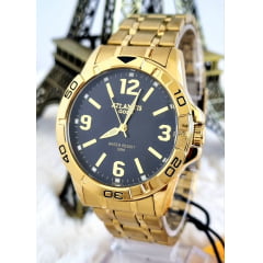 Relógio Banhado a Ouro Atlantis G3205N