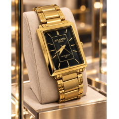 Relógio Banhado a Ouro Atlantis G34911GDDP
