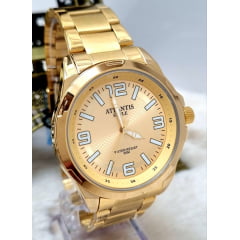 Relógio Banhado a Ouro Atlantis G90076