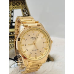 Relógio Banhado a Ouro Atlantis G90081