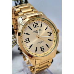 Relógio Banhado a Ouro Atlantis G90083