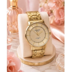 Relógio Banhado a Ouro Atlantis G9010