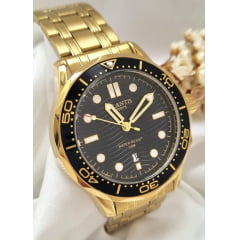 Relógio Banhado a Ouro Atlantis Gold A8023