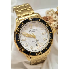 Relógio Banhado a Ouro Atlantis Gold A80231