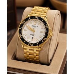 Relógio Banhado a Ouro Atlantis Gold A80231
