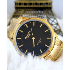 Relógio Banhado a Ouro Atlantis Gold A8055