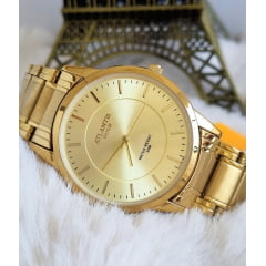 Relógio Banhado a Ouro Atlantis Gold A8055D