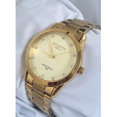 Relógio Banhado a Ouro Atlantis Gold B3477