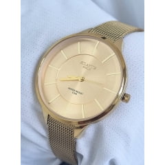 Relógio Banhado a Ouro Atlantis Gold B8004