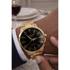 Relógio Banhado a Ouro Atlantis Gold G2003P Relógio Banhado a Ouro Atlantis Gold G2003P