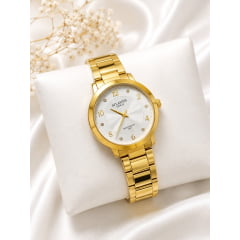 Relógio Banhado a Ouro Atlantis Gold G2005B