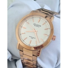 Relógio Banhado a Ouro Atlantis Gold G2005RB