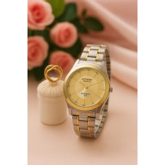 Relógio Banhado a Ouro Atlantis Gold G3071