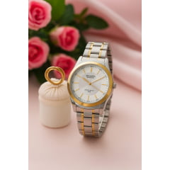 Relógio Banhado a Ouro Atlantis Gold G3071B