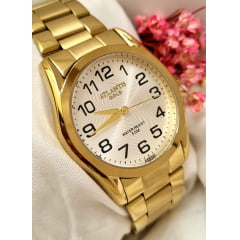 Relógio Banhado a Ouro Atlantis Gold G32491