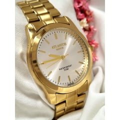 Relógio Banhado a Ouro Atlantis Gold G32502