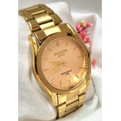 Relógio Banhado a Ouro Atlantis Gold G32492