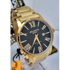 Relógio Banhado a Ouro Atlantis Gold G33132