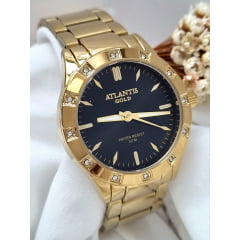 Relógio Banhado a Ouro Atlantis Gold G3451
