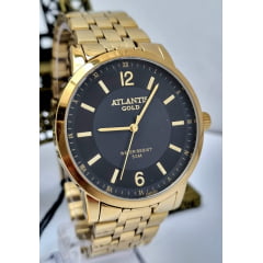 Relógio Banhado a Ouro Atlantis Gold G34621