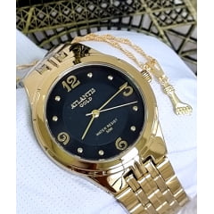Relógio Banhado a Ouro Atlantis Gold G3464K2 Relógio Banhado a Ouro Atlantis Gold G3464K2
