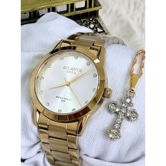 Relógio Banhado a Ouro Atlantis Gold G3477K1 Relógio Banhado a Ouro Atlantis Gold G3477K1