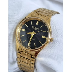 Relógio Banhado a Ouro Atlantis Gold G34901