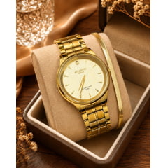 Relógio Banhado a Ouro Atlantis Gold G34902K2