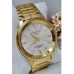 Relógio Banhado a Ouro Atlantis Gold G34904