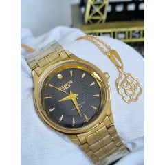 Relógio Banhado a Ouro Atlantis Gold G3490K3