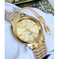 Relógio Banhado a Ouro Atlantis Gold G3490K4