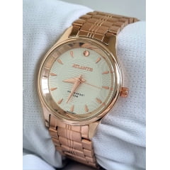 Relógio Banhado a Ouro Atlantis Gold G3490RB
