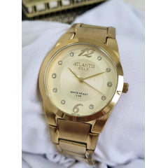 Relógio Banhado a Ouro Atlantis Gold G34961