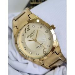 Relógio Banhado a Ouro Atlantis Gold G34961