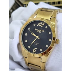 Relógio Banhado a Ouro Atlantis Gold G34963