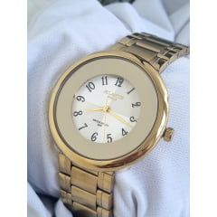Relógio Banhado a Ouro Atlantis Gold G3504DN