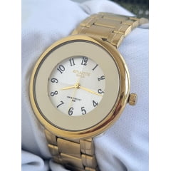 Relógio Banhado a Ouro Atlantis Gold G3504DN