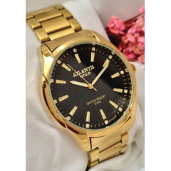 Relógio Banhado a Ouro Atlantis Gold G35171