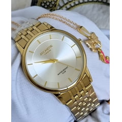 Relógio Banhado a Ouro Atlantis Gold G35232k1